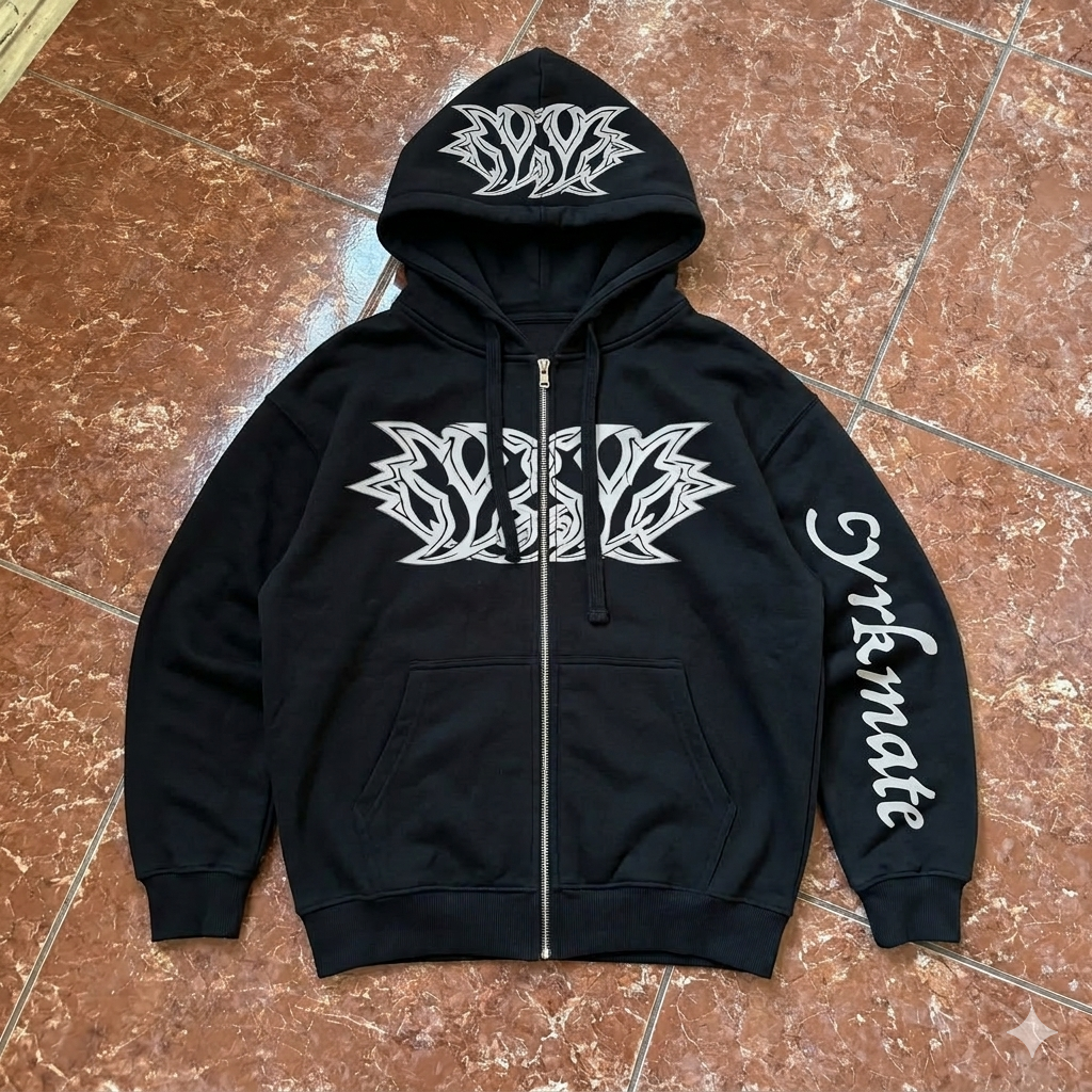 Full Graphic Zip Hoodie